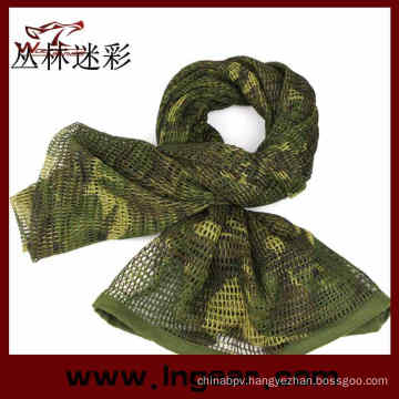 Multifunctional Tactical Scrim Airsoft Scarf Wrap Headwear Scarf